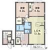 グリーンプラザ Bの間取り画像