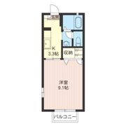 エーデル桜 Bの間取り画像