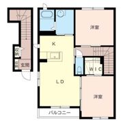 ソレイユ上山の間取り画像