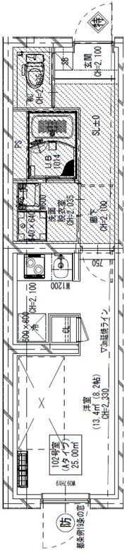 GENOVIA大森町Ⅱの間取り画像