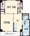 ビレッジハウス上野服部2号棟の間取り画像