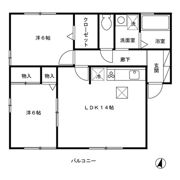 ハイツ静和 Ⅰの間取り画像