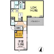 D-avance井田 B棟の間取り画像