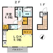 エクセル新外Ⅱの間取り画像