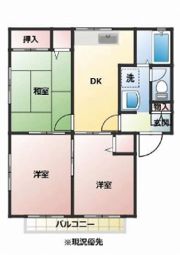 ファミールMASUNO Ⅱの間取り画像