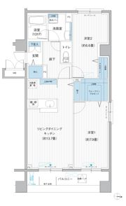 パークスリー高円寺の間取り画像