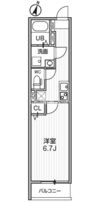 T's Cuore柴又Ⅱの間取り画像