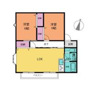 ユーロアベニュー四街道の間取り画像