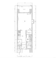 ピュアドームエタージュ箱崎の間取り画像