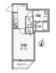 T's Cuore柴又Ⅱの間取り画像