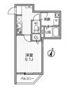 T's Cuore柴又Ⅱの間取り画像