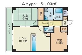 シティフォーラム梶ヶ谷Ⅱの間取り画像
