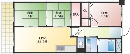グレイシスの間取り画像