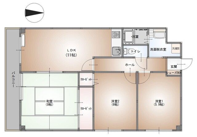間取図