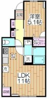プラムヴィレッジⅡの間取り画像