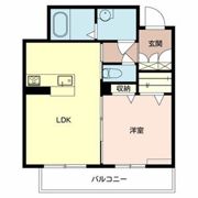 スプリング山城 Ⅱの間取り画像
