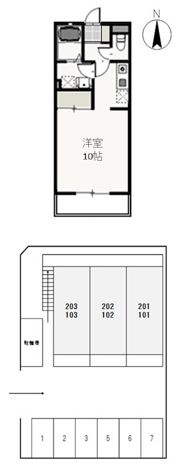 イーグレット3の間取り画像