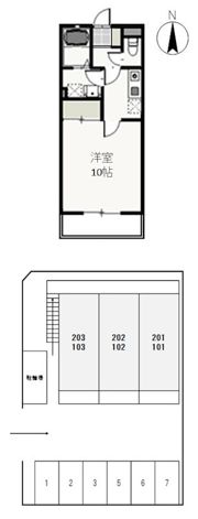 イーグレット3の間取り画像