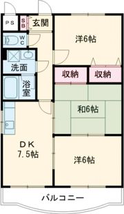 グローリーの間取り画像