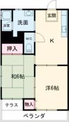 みどりアパートの間取り画像