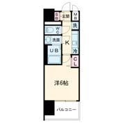 プレリス大阪西九条 CITY LINKSの間取り画像