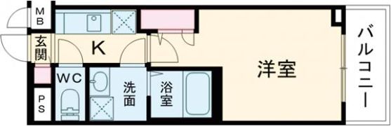 グランカーサ京都駅前の間取り画像