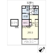 ラグナ四日市駅前の間取り画像