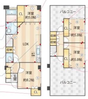 間取図