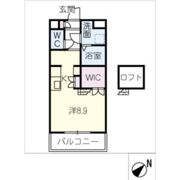 ラグナ四日市駅前の間取り画像