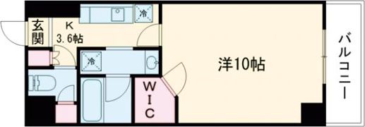 Grand jete Funairi （グラン ジュテ フナイリ）の間取り画像