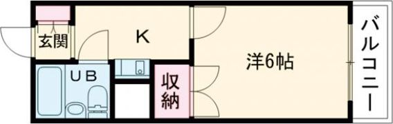 サンシャイン隅の浜の間取り画像