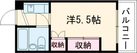 M山肩ビルの間取り画像