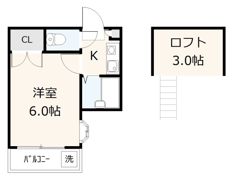 バリュージュ船越の間取り画像