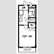 メルベーユ・HAJIの間取り画像