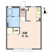 コーポけやきの間取り画像