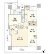Tステージ浄水駅前ルミナリータワーの間取り画像