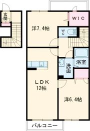 ルシャンの間取り画像