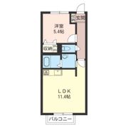 メゾンボヌールの間取り画像