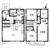 富士見市鶴瀬東 賃貸戸建の間取り画像