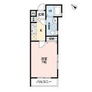 メゾン稲毛の間取り画像