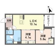 ベンディシオン市川の間取り画像
