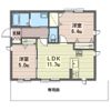 グレイスタウンAの間取り画像
