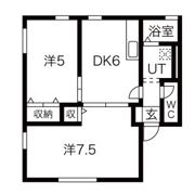 レトア絹香Bの間取り画像
