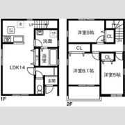 Land court 平和Cの間取り画像