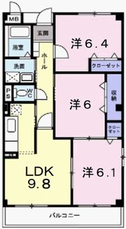 SunnyCourtY'sの間取り画像