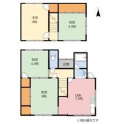 富士才戸建の間取り画像