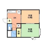 グリーンハイツ亀田の間取り画像