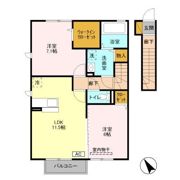 プチクールの間取り画像