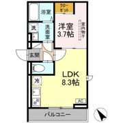 D Paina 久地の間取り画像