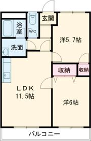 ファインシャトーの間取り画像